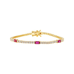 Dainty Baguette Bracelet