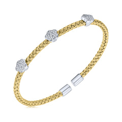 Floral Detailed Bangle