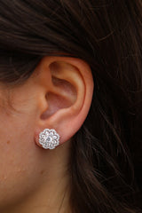 Classic Floral Detail Studs