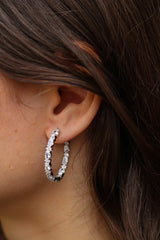 Unique Shaped Oval Hoops