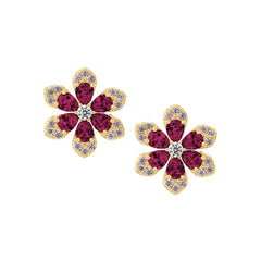 Classy Flower Stud Earring
