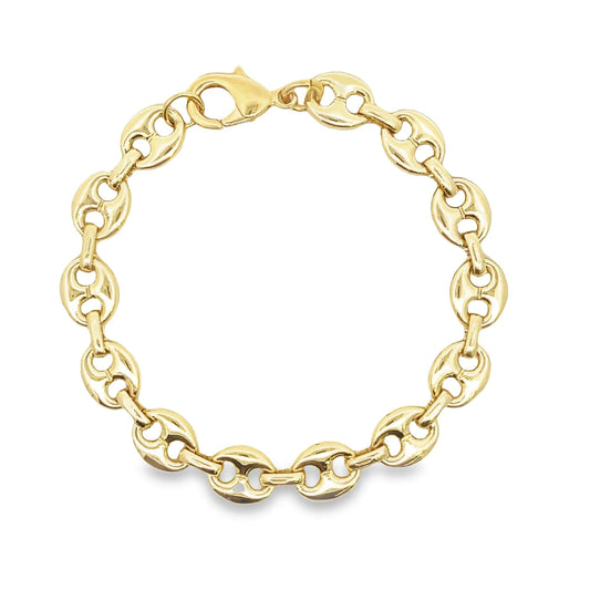 Puffed Classic Link Bracelet