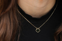 Small Clover Single Necklace