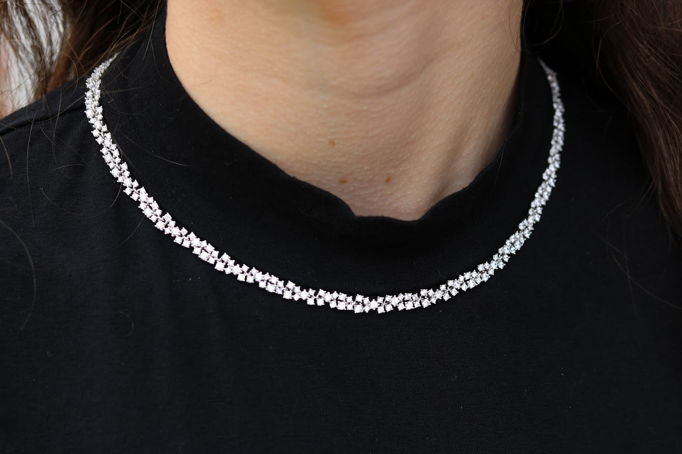 Cluster All Around Necklace