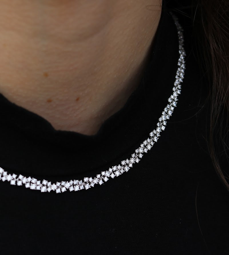 Cluster All Around Necklace