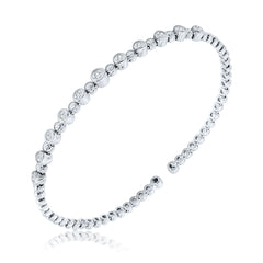 Round Bezel Bangle