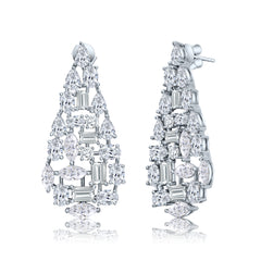 Statement Multi Shape Earrings