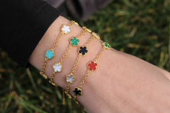 Small Clover Multi Bracelet