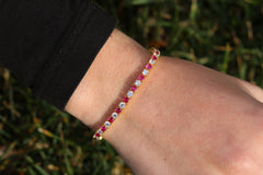 Colored Every Other Bracelet