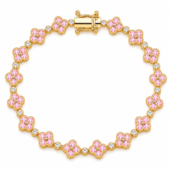 Delicate Floral Bracelet