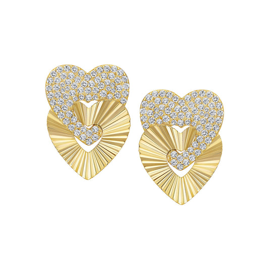 Heart Intertwined Earrings