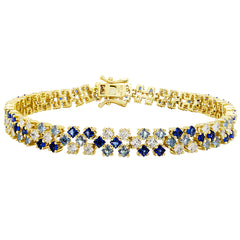 Stacked Cluster Bracelet