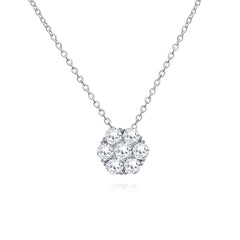 Flower Cluster Necklace