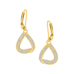 Flipped Triangular Earring