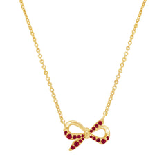 Thin Bow Tie Pendant