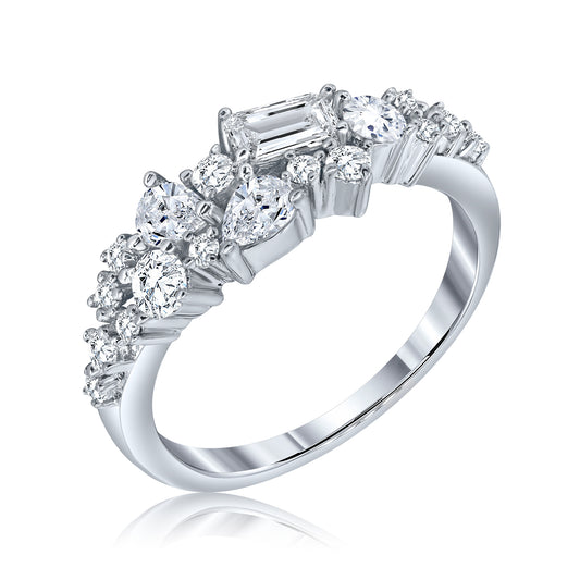 Layered Multi Shape Ring