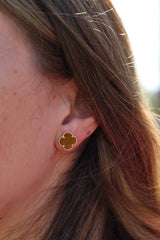 Classic Small Clover Studs