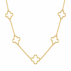 Open Clover Necklace