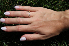 Dainty Zig Zag Ring