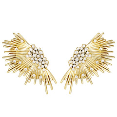 Stone Burst Earrings