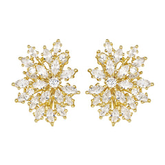 Oversized Cluster Studs