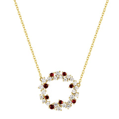 Round Cluster Necklace