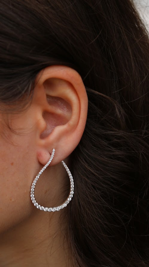 U Shaped Earrings