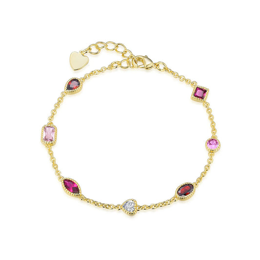 Dainty Multi Shape Bracelet