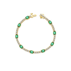 Regal Cushion-Cut Bracelet