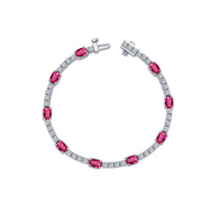 Regal Cushion-Cut Bracelet