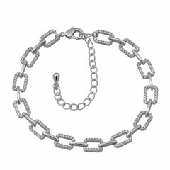 Rectangle Link Bracelet