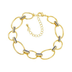 Oval Doorknocker Bracelet