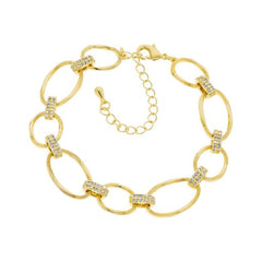 Oval Doorknocker Bracelet