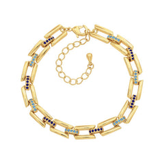 Looped Rectangles Bracelet