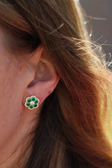 Floral Statement Studs