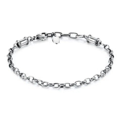 Aubel Link Chain Charm Bracelet