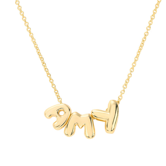 Bubble Name Necklace