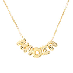Bubble Name Necklace