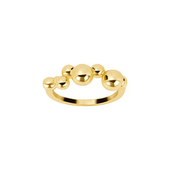 Gold Multi Ball Ring