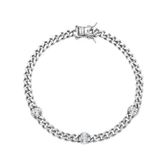 Oval Curb Chain Bracelet
