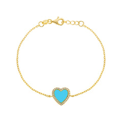 Single Heart Bracelet
