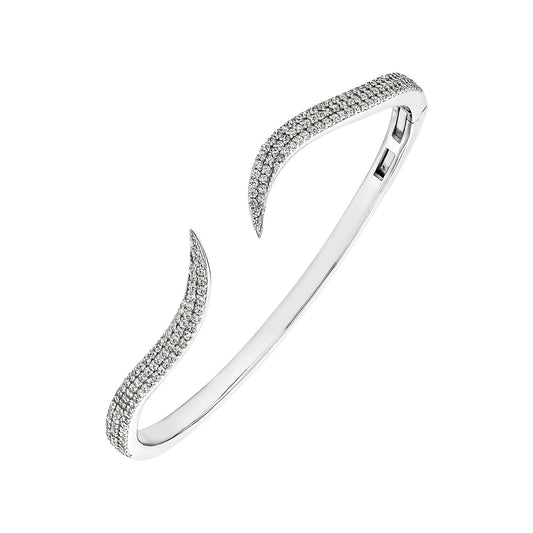 Swirl Open Bangle