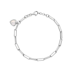 Link Heart Bracelet
