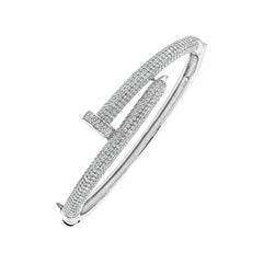 Pave Nail Bangle