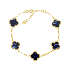 Five Small Clover Bracelet