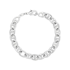 Twist Puffed Link Bracelet