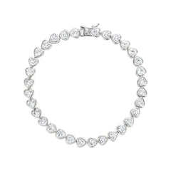 Heart Bezel Bracelet