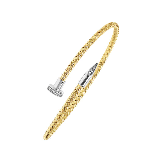 Textured Nail Bangle