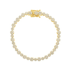 Round Pave Bracelet