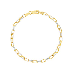 Classical Link Stone Bracelet